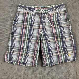 Ralph Lauren Plaid Swim Trunks - Multicolor ~ 8/10
